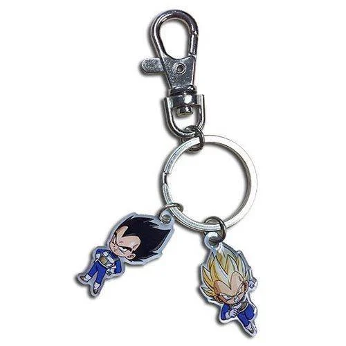 Dragon Ball Super Vegeta Metal Key Chain - Great Eastern Entertainment