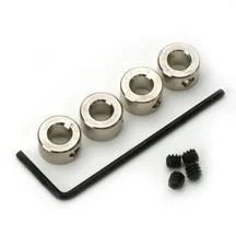 Dubro Products 598 Dura-Collars, 5/32" (12)