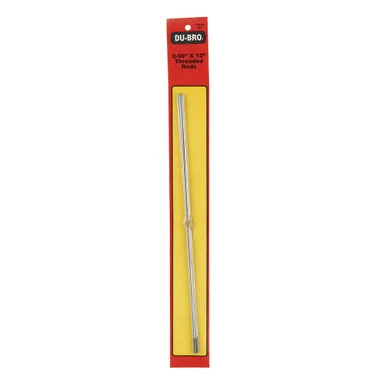 Dubro Products 801 Threaded Rods, 2-56 x 12" (6)