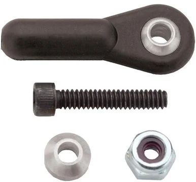 Dubro Products 899 Heavy Duty Ball Links, 4-40 (2)