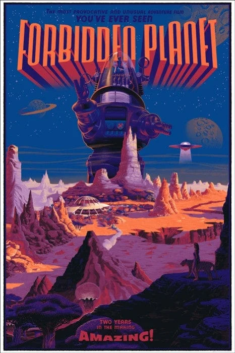 Forbidden Planet (Variant) (Durieux) - Laurent Durieux