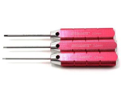 Dynamite DYN2904 Machined Hex Driver Metric Set