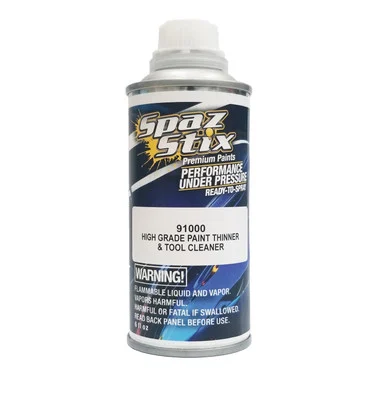 Spaz Stix 91000 Airbrush Tool Wash - 6oz Lacquer Thinner