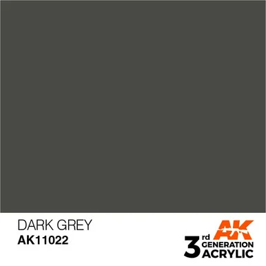 3G 022 - Dark Grey - AK11022