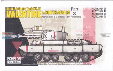 ECH352024 1:35 Echelon Decals - Valentine Mk.III in North Africa Part 3