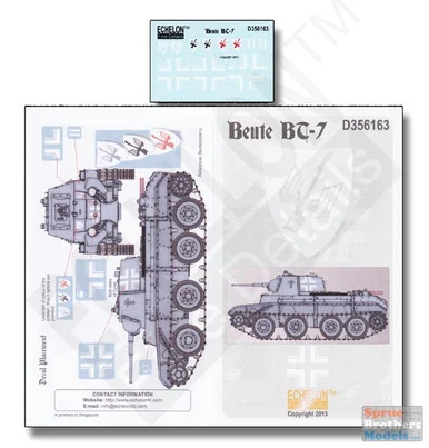 ECH356163 1:35 Echelon Beute BT-7