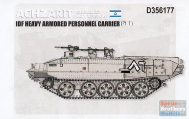 ECH356177 1:35 Echelon Achzarit "Cruel Lady" Early Version (Pt 1)