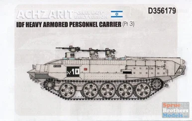 ECH356179 1:35 Echelon Achzarit "Cruel Lady" Early Version (Pt 3)