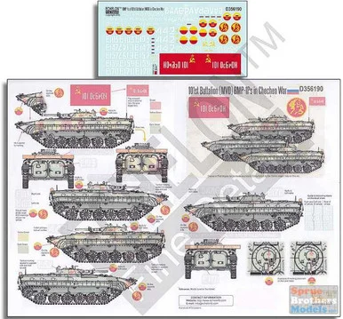 ECH356190 1:35 Echelon 101st Battalion BMP-1Ps in Chechnya War