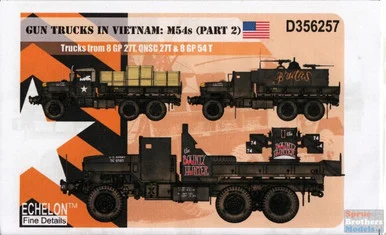 ECH356257 1:35 Echelon Gun Trucks in Vietnam: M54s Part 2