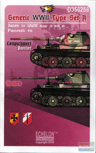 ECH356258 1:35 Echelon Generic WW2 Type Set A