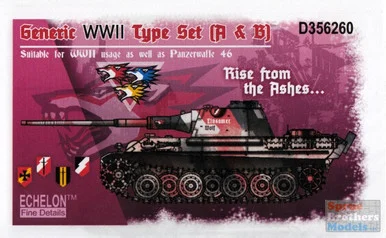 ECH356260 1:35 Echelon Generic WW2 Type Set (A + B)