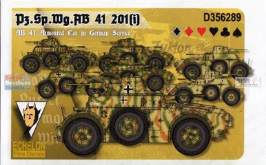 ECH356289 1:35 Echelon Pz.Sp.Wg.AB 41 201(i) (Part 1 & 2 Combo)