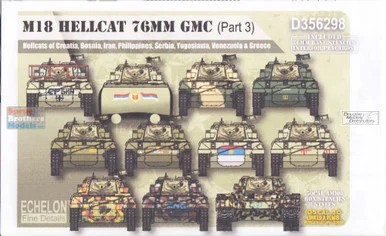 ECH356298 1:35 Echelon M18 Hellcat 76mm GMC Part 3