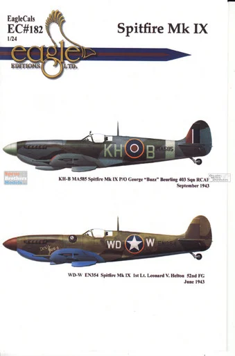 ECL24182 1:24 Eagle Editions Spitfire Mk.IX Part 1