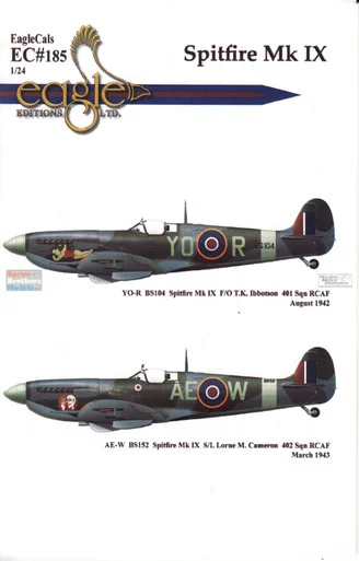 ECL24185 1:24 Eagle Editions Spitfire Mk.IX Part 3