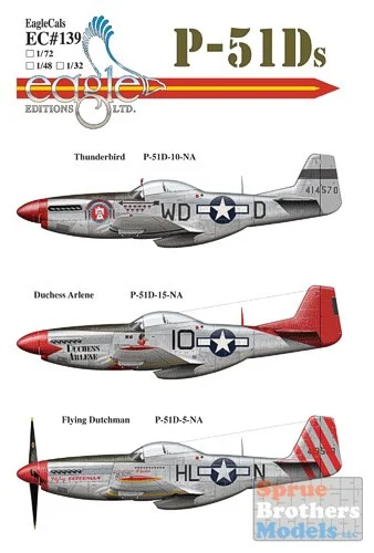 ECL48139 1:48 Eagle Editions P-51D Mustang Pt 1 #48139