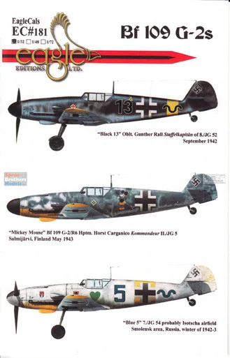 ECL32181 1:32 Eagle Editions BF109G-2