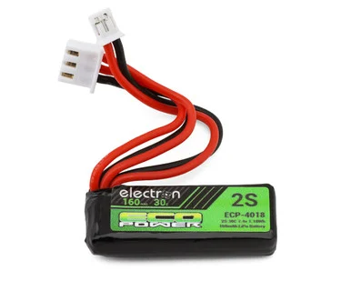 EcoPower Electron ECP-4018 2S 30C LiPo Battery Pack 7.4V/160mAh for Axial SCX30 w/PH2.0 Connector