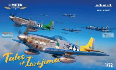 EDU02152 1:72 Eduard P-51D Mustang 'Tales of Iwo Jima' [Dual Combo]