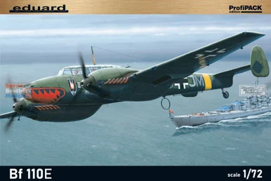 EDU07083 1:72 Eduard Bf110E ProfiPACK