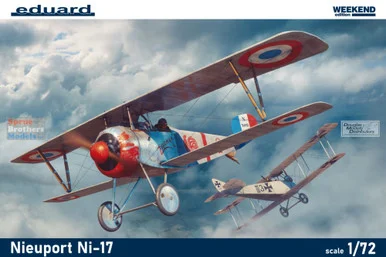 EDU07404 1:72 Eduard Nieuport Ni-17 Weekend Edition
