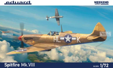 EDU07462 1:72 Eduard Spitfire Mk.VIII Weekend Edition