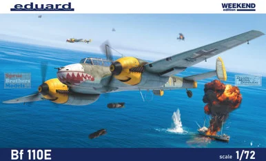 EDU07464 1:72 Eduard Bf110E Weekend Edition