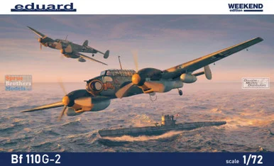 EDU07468 1:72 Eduard Bf110G-2 Weekend Edition