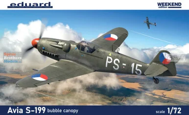 EDU07471 1:72 Eduard Avia S-199 Bubble Canopy Weekend Edition