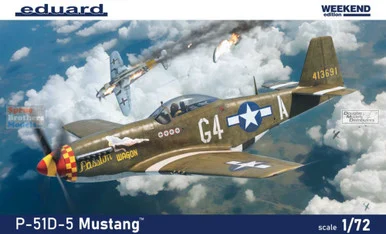 EDU07476 1:72 Eduard P-51D-5 Mustang [Weekend Edition]