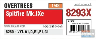 EDU08293X 1:48 Eduard Spitfire Mk.IXe OVERTREES