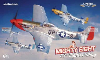 EDU11196 1:48 Eduard P-51D Mustang 'Mighty Eight 65th Fighter Wing' [LIMITED EDITION]