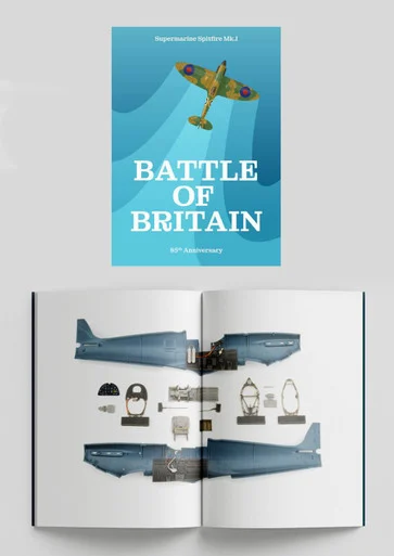 1/48 Eduard Spitfire Mk.I Battle of Britain with Book - PREORDER