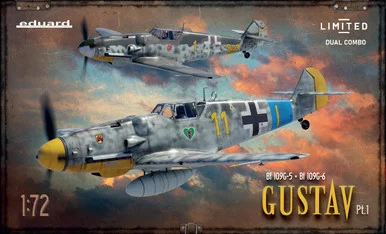 1/72 Eduard GUSTAV pt.1 DUAL COMBO EDUARD-LIMITED
