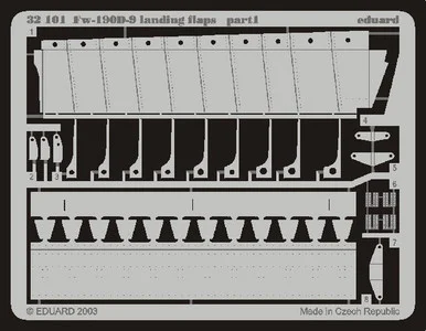 1/32 Eduard Fw190D9 Landing Flaps for HSG
