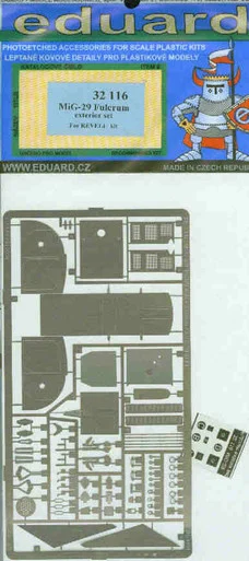 EDU32116 1:32 Eduard PE - MiG-29 Fulcrum (REV kit) #32116