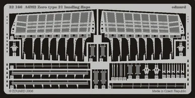 1/32 Eduard A-6M2 Zero Type 21 Landing Flaps for TAM