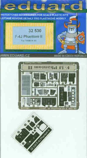 EDU32530 1:32 Eduard Color PE - F-4J Phantom II Detail Set (TAM kit) #32530