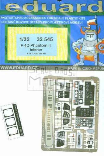 EDU32545 1:32 Eduard Color PE - F-4D Phantom II Interior Set (TAM) #32545