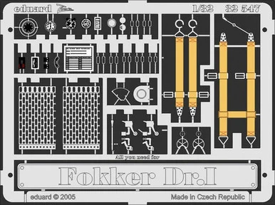1/32 Eduard Fokker Dr I for ROD (Pre-Painted)