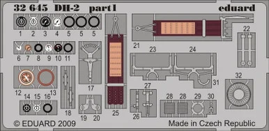 1/32 Eduard DH2 for ROD (Pre-Painted)