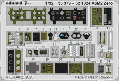1/32 Eduard A6M2 Zero Zoom set