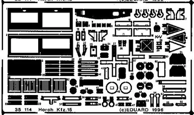 1/35 Eduard Horch Kfz15 for ITL