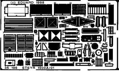 1/35 Eduard Steyr 1500A/01 for TAM