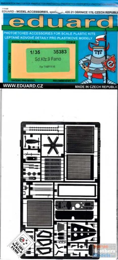 EDU35383 1:35 Eduard PE Sd.Kfz.9 FAMO Detail Set (TAM kit)