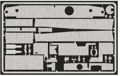 1/35 Eduard Tiger I Late Zimmerit for TAM