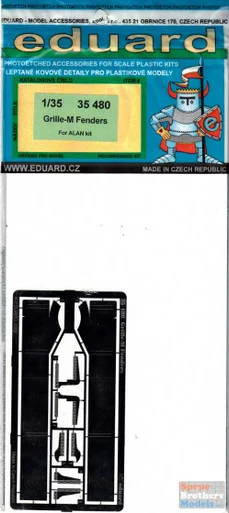 EDU35480 1:35 Eduard PE Grille-M Fenders (ALN kit)