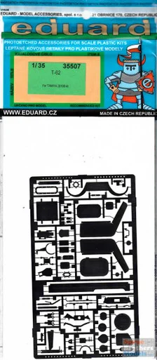 EDU35507 1:35 Eduard PE T-62 Detail Set (TAM kit)