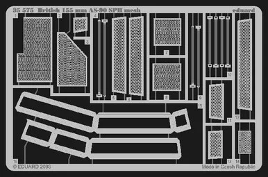 1/35 Eduard British 155mm AS90 SPH Mesh for TRP